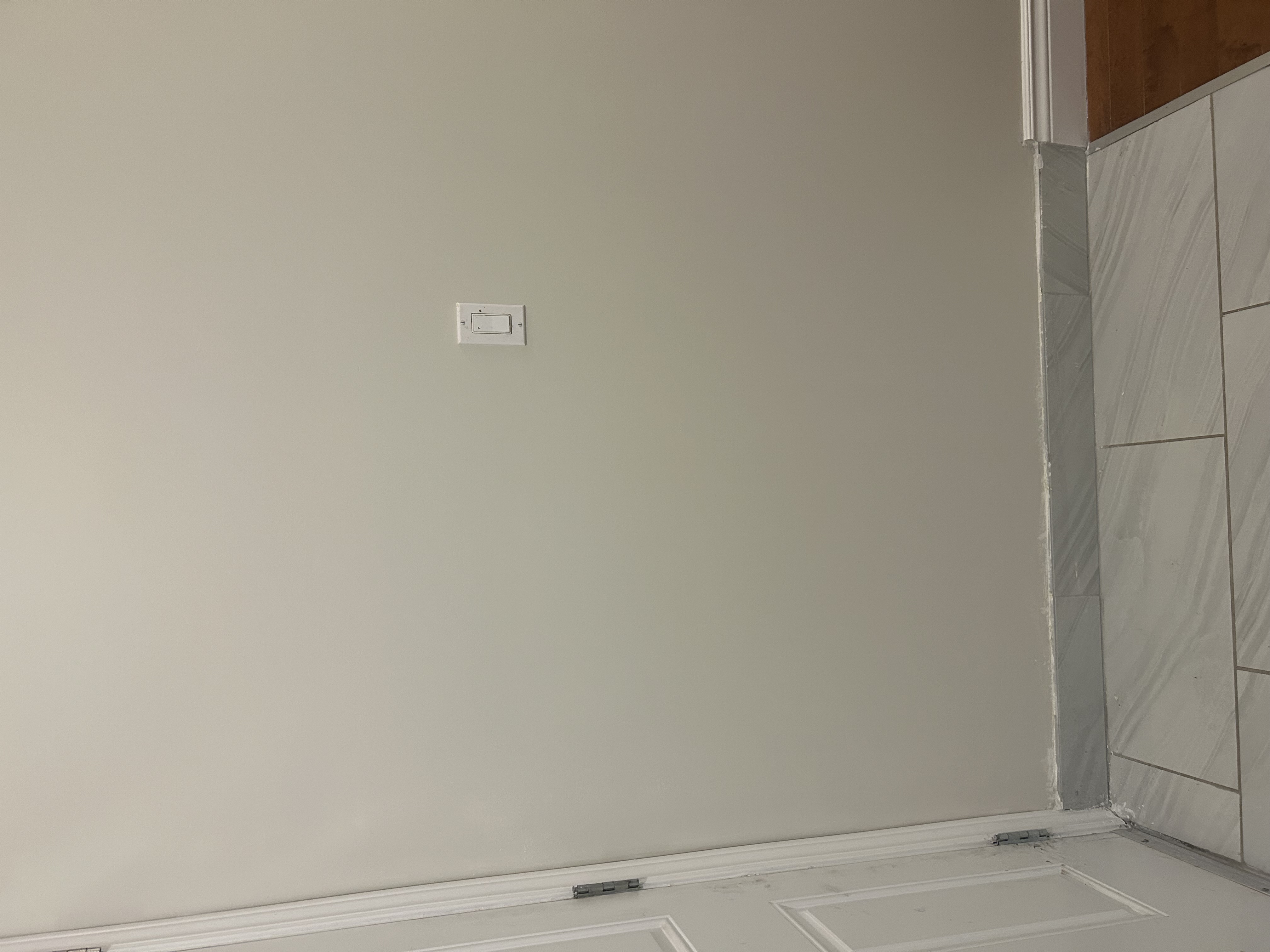 Hallway after painting